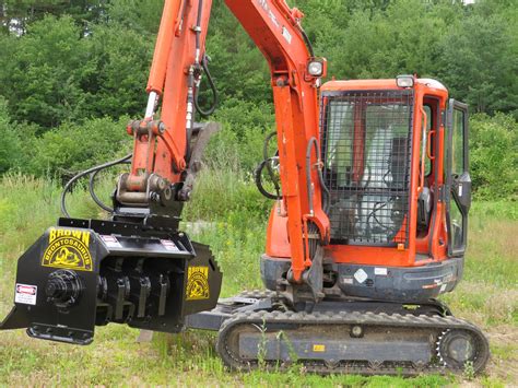 New 30-inch forestry cutter for mini-excavators for greater production ...