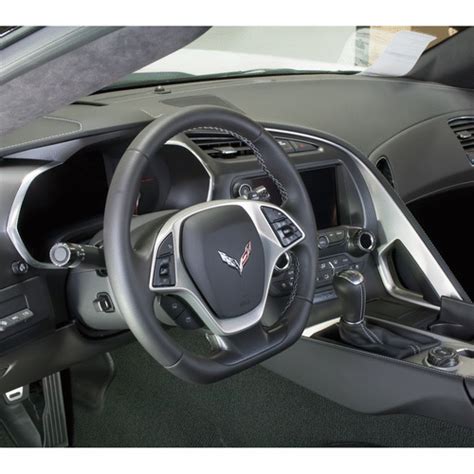 C7 Corvette American Brother Designs Interior Knobs Carbon Fiber Color