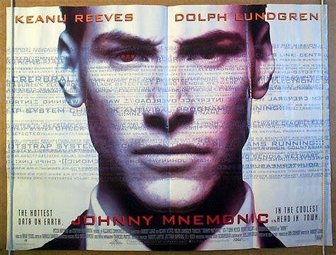 Johnny Mnemonic - Original Cinema Movie Poster From pastposters.com British Quad Posters and US ...