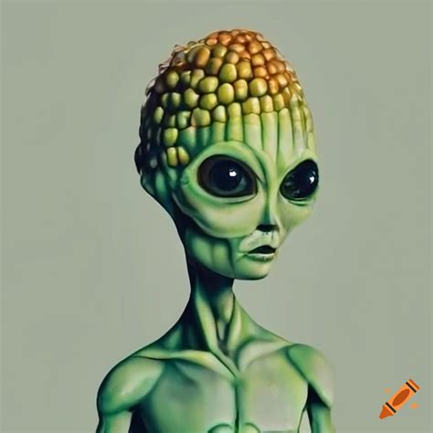 Artwork of a unique alien creature