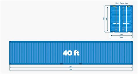 40ft High Cube Container Dimensions - vrogue.co