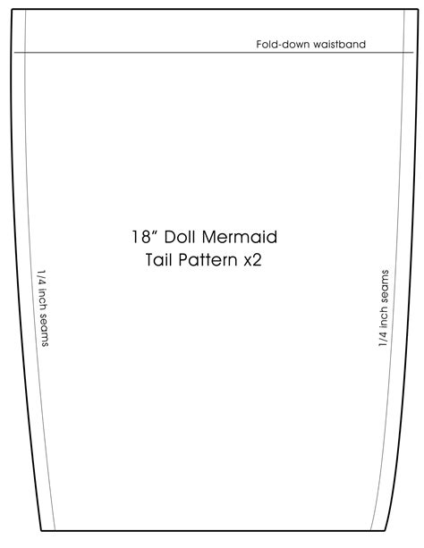 44+ Designs Barbie Mermaid Tail Sewing Pattern - KelleAilaina