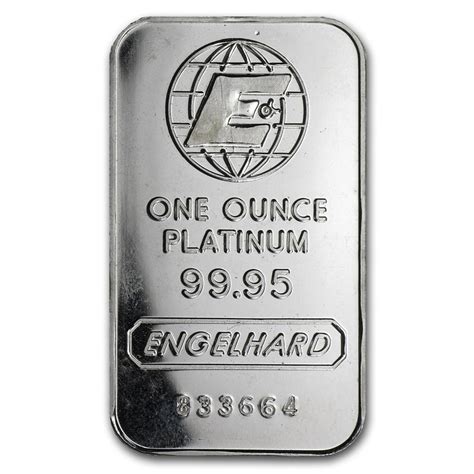 Buy 1 oz Platinum Bar - Engelhard | APMEX