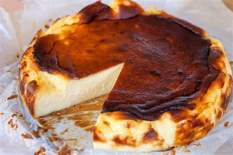 Burnt Basque Cheesecake Recipe - Spanish Sabores