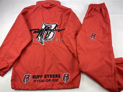 Ruff Ryders trainingspak rode vintage track suit jas broek - Etsy Nederland