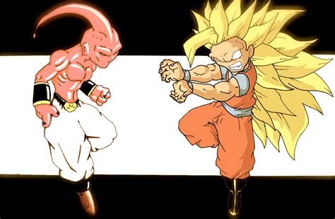 Kid Buu Vs Goku by AVN88 on DeviantArt