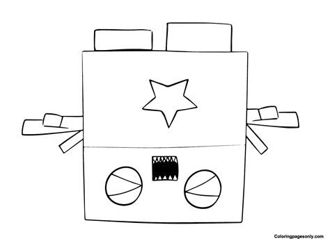 Boxy Boo Coloring Pages to Print - Free Printable Coloring Pages