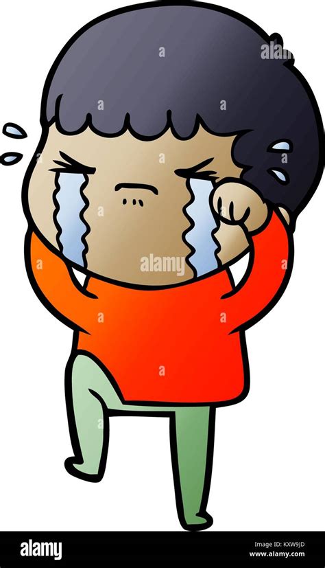 cartoon man crying Stock Vector Image & Art - Alamy