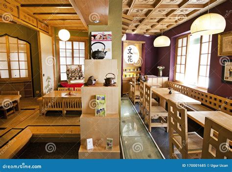 Traditional Japanese Restaurant Interior and Design Editorial Image - Image of japanese, kitchen ...