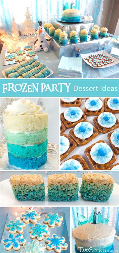 Disney Frozen Dessert Table - Two Sisters