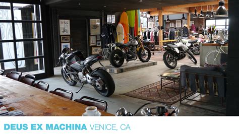 Deus Ex Machina, Venice, CA | Deus ex machina, Cafe design inspiration ...