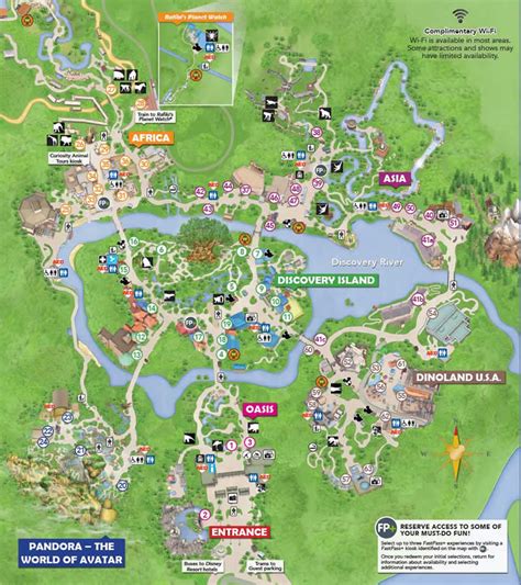 Disney's Animal Kingdom - Information, Map, Attractions Guide