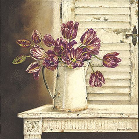 Flower Paintings By Maureen Jordan | Floral prints art, Flower painting, Flower art painting