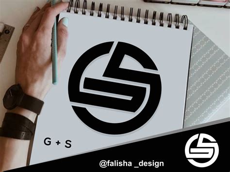 gs monogram logo by falisha_design on Dribbble