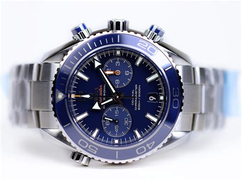 Omega Seamaster Planet Ocean Chronograph 600 M Co-Axial 42mm Titanium ...