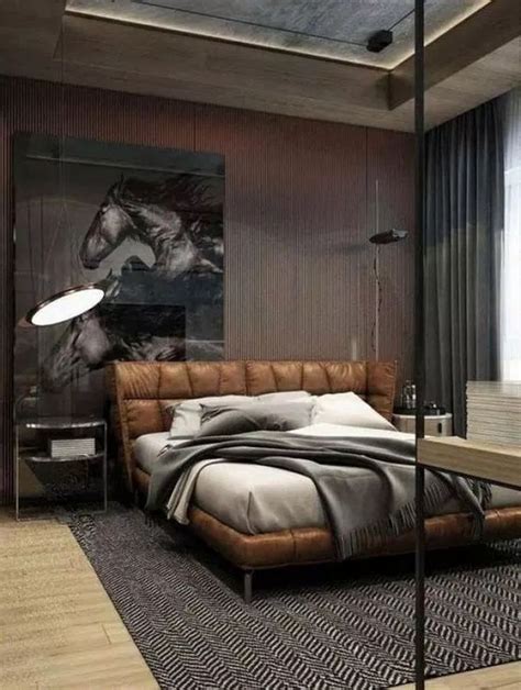 12+ Stylish Industrial Style Bedroom Design Ideas | Industrial style bedroom, Modern bedroom design