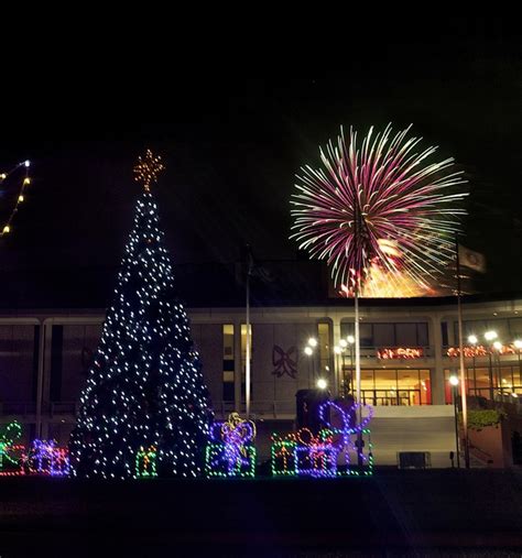 Lake Charles Lights Along the Lake