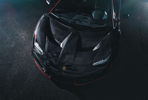 Lamborghini Centenario Coupe Front Black Carbon Wallpaper,HD Cars Wallpapers,4k Wallpapers ...