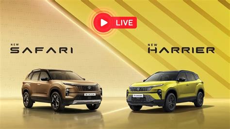 2023 Tata Safari, Harrier facelift LAUNCH LIVE UPDATES: Price, variants, features ...