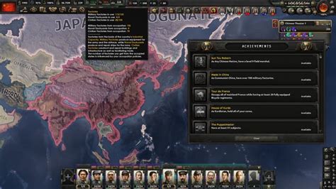 Achievements bugged? The People Have Stood Up and Made In China : r/hoi4