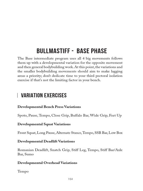 Bullmastiff PS PDF | PDF | Strength Training | Determinants Of Health