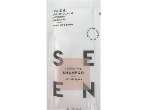 SEEN Shampoo, 0.41 fl oz Ingredients and Reviews