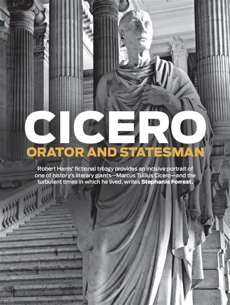 Cicero Orator and Statesman - IPA - The Voice For Freedom