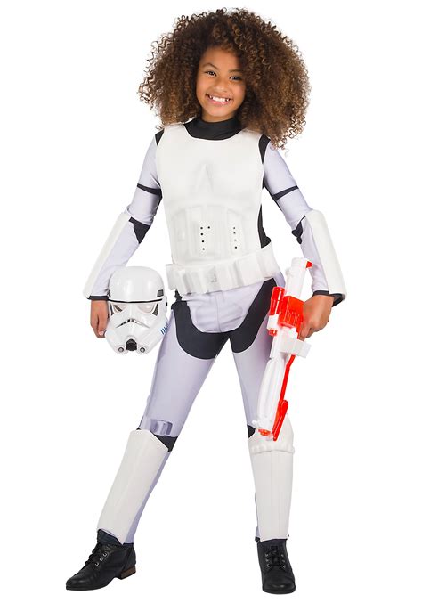 Disfraz clásico de Star Wars Stormtrooper de chicas Multicolor – Yaxa Store