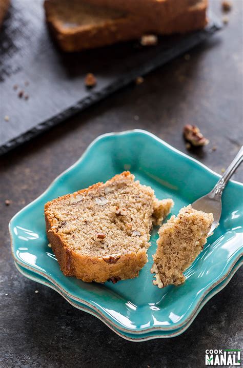 Eggless Banana Cake - Cook With Manali