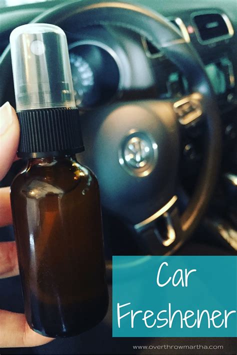 Easy DIY Car Freshener - Overthrow Martha