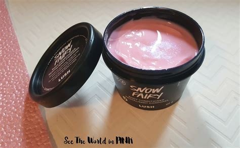 Skincare Sunday - Lush Snow Fairy Body Conditioner | See the World in PINK