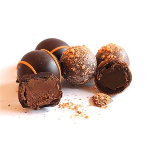 Orange Truffles – The Chocolate Barn