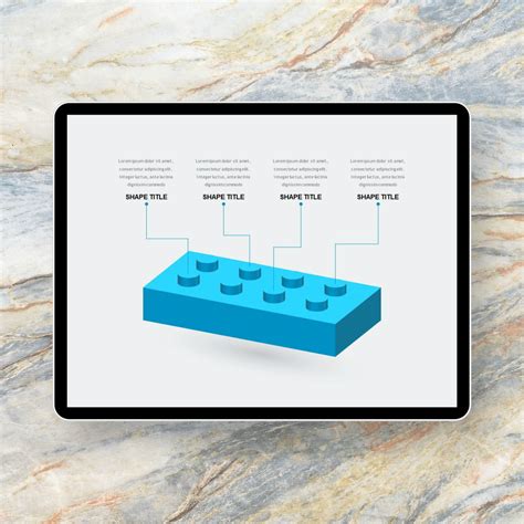 Download Lego Block Isometric PowerPoint Templates