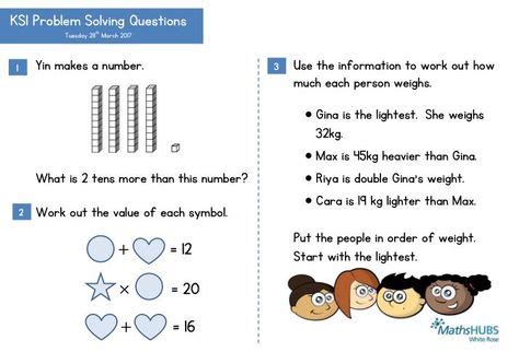 White Rose Maths Printable Sheets