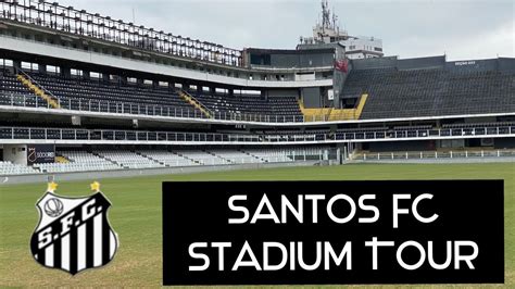 Santos FC official stadium tour - YouTube