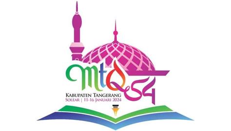 RRI.co.id - Logo MTQ Ke-54 Kabupaten Tangerang Diluncurkan, Ini Maknanya