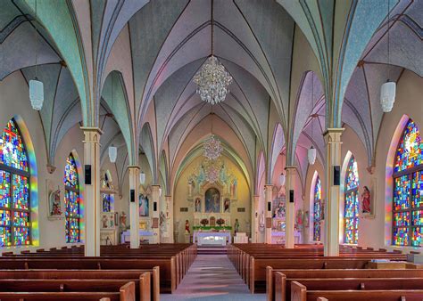 Annunciation Catholic Church, St. Hedwig Photograph by Ted Eubanks - Pixels