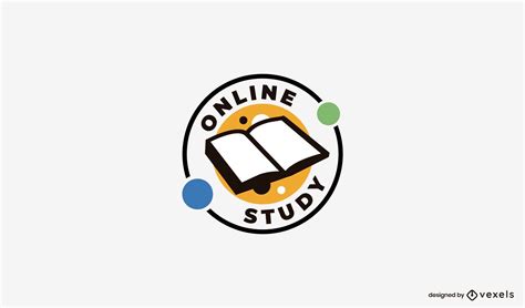 Online Study Logo Design Vector Download