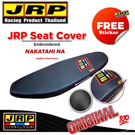 HONDA WAVE 125 Motorcycle JRP Thai Seat Cover Logo Rubberized W/-FREE ...