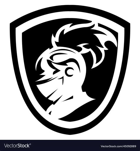 Warriors sport team logo design templatehelmet Vector Image