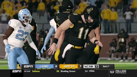 NCAA Football 14 - CFB Revamped - Dynasty Mode - North Carolina vs App State