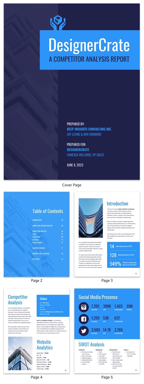 Business Analyst Report Template – PARAHYENA