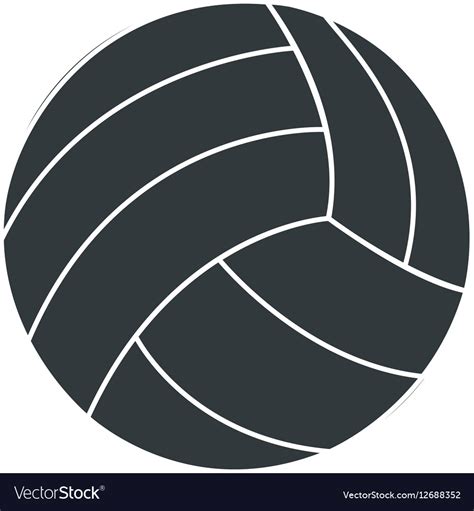 Volleyball Silhouette SVG