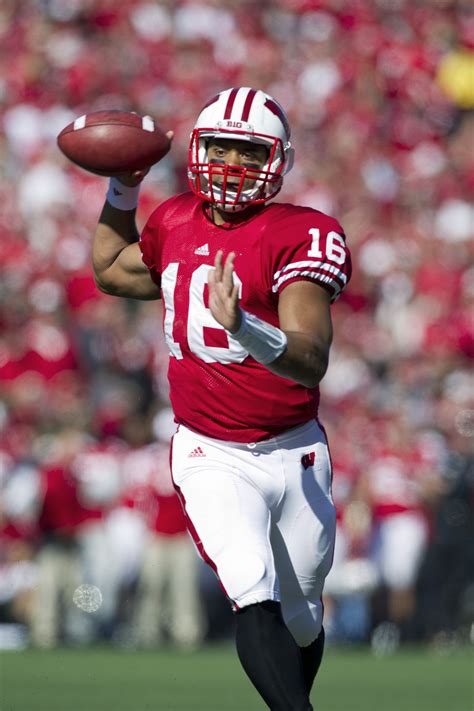 Russell Wilson quarterbacked the Badgers in 2011. After playing just one year at Wisconsin he ...