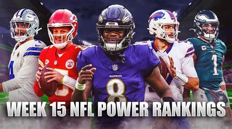 NFL Power Rankings, Week 15: Eagles, Chiefs fall as Ravens walk off in OT