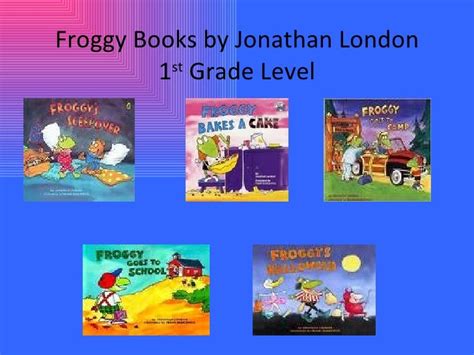 Froggy Books By Jonathan London