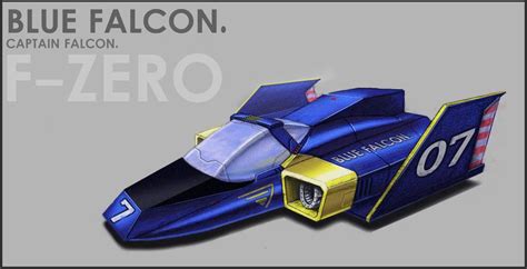 F Zero Blue Falcon - Christie Richardson