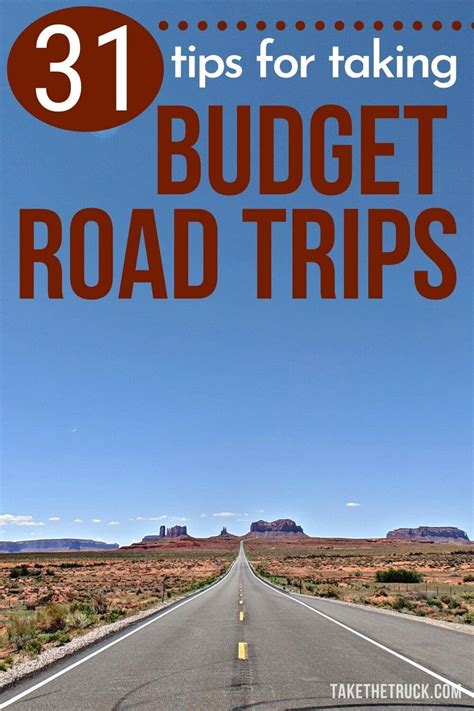 31 Ways to Take a Cheap Road Trip on a Budget | Take The Truck