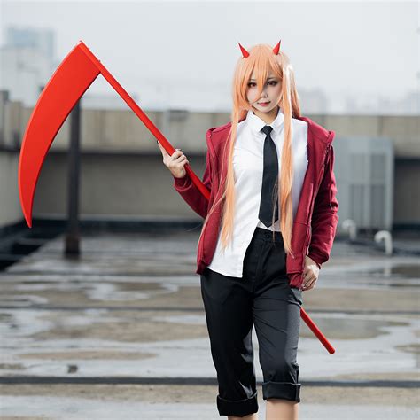 【In Stock】Uwowo Cosplay Props Power Prop Red Sickle Cosplay Props