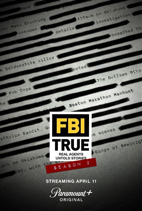 Paramount Press Express | PARAMOUNT+ ANNOUNCES “FBI TRUE” DOCUSERIES WILL CONTINUE WITH A SECOND ...